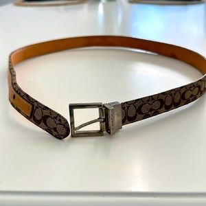 Coach belt